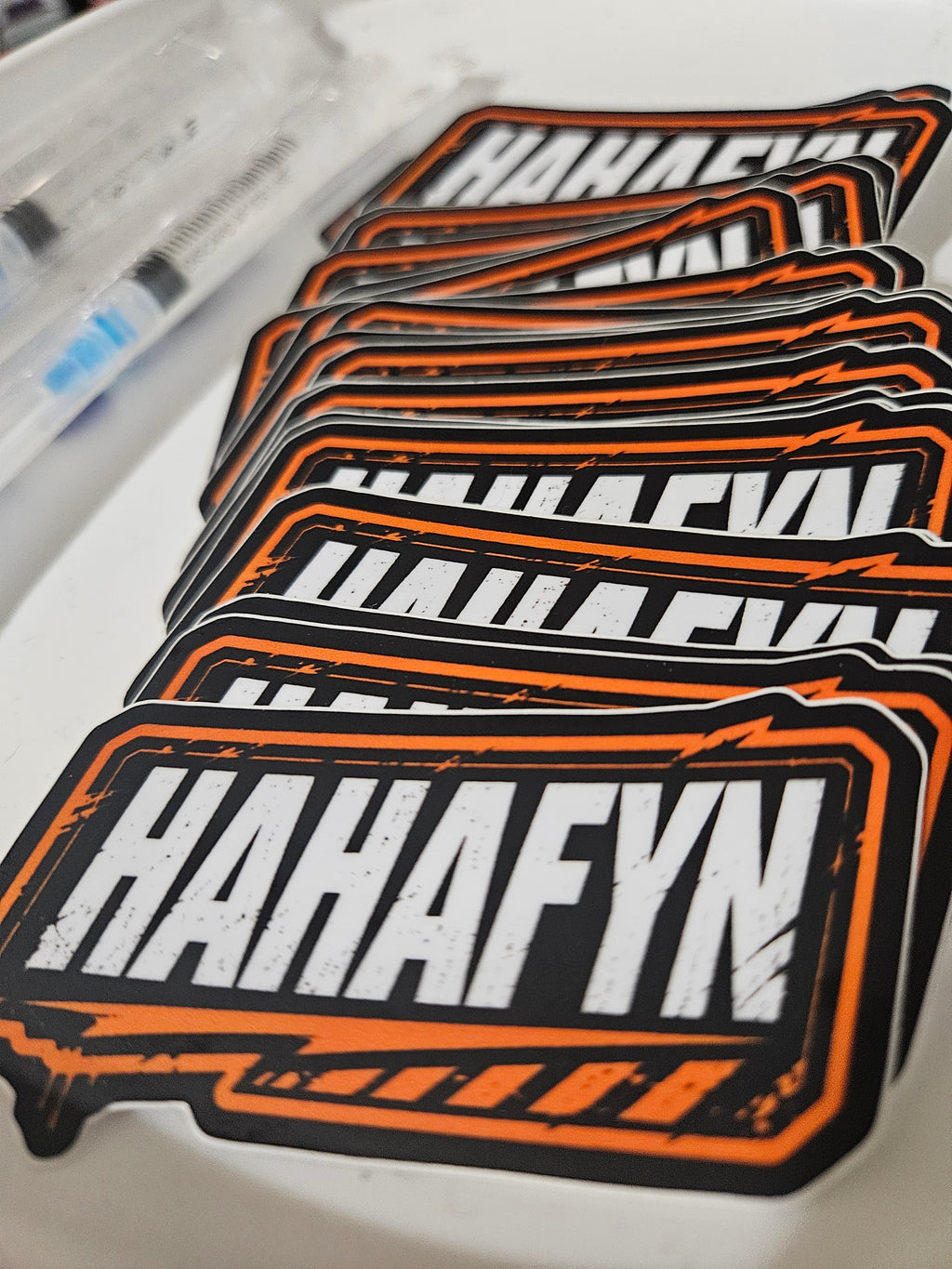 HAHA FYN STICKER
