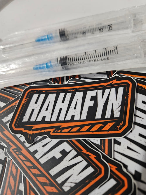 HAHA FYN STICKER